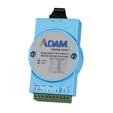 Advantech - Module ADAM convertisseur RS232/422/485 - Fibre optique single mode