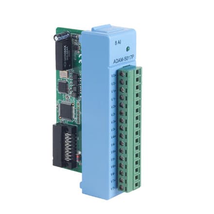 Advantech - Module ADAM 8 entrées Analog indépendantes pour boîtier ADAM-5000