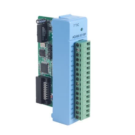 Advantech - Module ADAM 7 voies Thermocouple indépendantes, pour boîtier ADAM-5000
