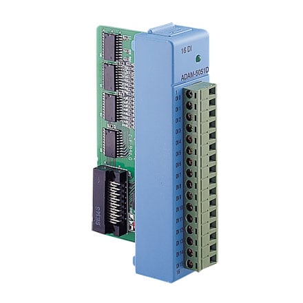 Advantech - Module ADAM 16 Entrées Digitales pour boîtier ADA M-5000 + Leds de diagnostics