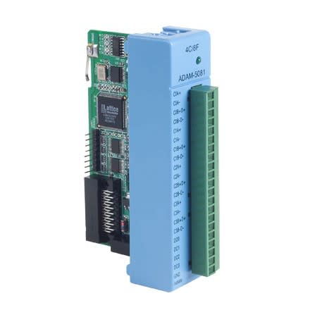 Advantech - Module 4 voies Compteur/Fréquencemètre acquisitions rapides pour boitier
