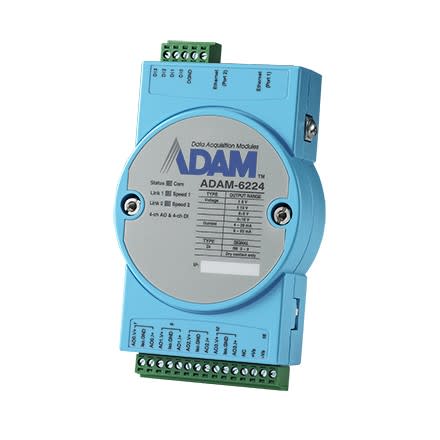 Advantech - Module ADAM 4 sorties analogiques Modbus TCP