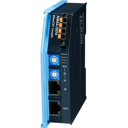 Advantech - Module Extension AMAX-5074 - Convertisseur 2 portsEtherCAT/ Ethernet