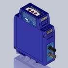 Advantech - Serial Converter, RS-232/422/485 TB to MM Fiber ST (Inverted), Ind. DIN