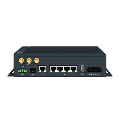 Advantech - GATEWAY, 5xETH, 4xPoE, 1xRS232/RS485,2xIO,CAN BUS,WIFI, USB Host, SFP Gbe