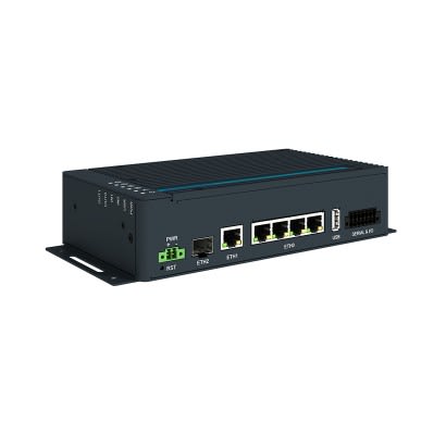 Advantech - Routeur LAN, 5xETH, 1xRS232/RS485, 2xIO, CAN BUS,USB Host, SFP Gbe, EMEA