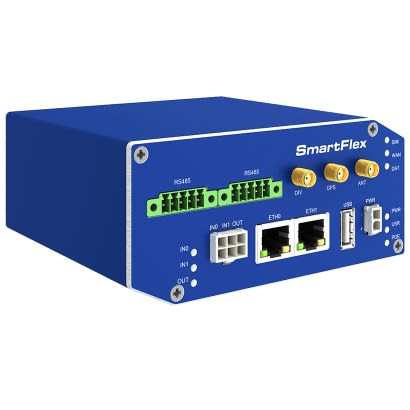 Advantech - SmartFlex, EMEA/LATAM/APAC, 2× ETH, 1× RS232, 1× RS485, Wi-Fi, Metal, EU ACC