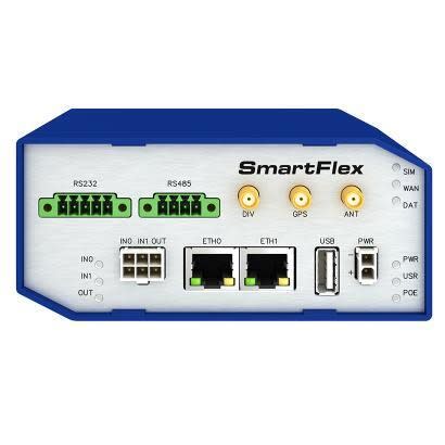 Advantech - SmartFlex, Global, 2x ETH, 1x RS232, 1x RS485, Plastic, ACC Int.