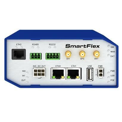 Advantech - SmartFlex, Global, 3x ETH, 1x RS232, 1x RS485, Plastic, ACC Int.