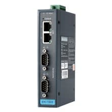 Advantech - Passerelle Serveur 2 ports Serie RS232/422/485, 2ports Ethernet - Températures