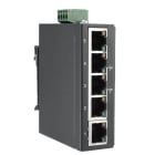 Advantech - Switch 5 FE Non-manageable, Température étendue,Rail DIN et support mural