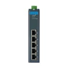 Advantech - Switch non-manageable 4 FE POE, 1 GAlim 24 ? 48 VDC, trame Jumbo