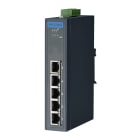 Advantech - Switch non-manageable 4 GE POE, 1 GEAlim 24 ? 48 VDC, trame Jumbo