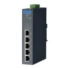 Advantech - Switch non-manageable 4 GE POE 1 GE Alim 24 ? 48 VDC trame Jumbo
