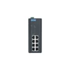 Advantech - Switch non-manageable 8 GE POE Alim 24 ? 48 VDC, trame Jumbo