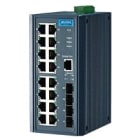 Advantech - Switch Gigabit 16GE + 4G SFP, LAN Non-manageable,Température étendue