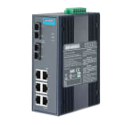 Advantech - Switch 6GE + 2G LAN Non-manageable FO MM SC Température étendue Rail DIN