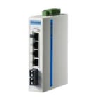 Advantech - Switch supervisable Modbus TCP 4 ports RJ45 FE + 1 port fibre MM SC + T° étendue