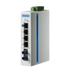 Advantech - Switch supervisable Modbus TCP 4 ports RJ45 FE + 1 port fibre SM ST + T° étendue