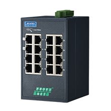 Advantech - Switch supervisable PROFINET, 16 ports RJ45 FE+ T° étendue