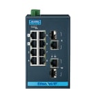 Advantech - Switch supervisable EtherNet/IP, 8 ports RJ45 FE + 2 ports GE SFP Combo + T°