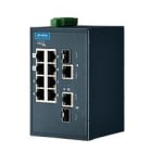 Advantech - Switch supervisable Modbus TCP 8 ports RJ45 FE + 2 ports GE SFP Combo + T° éten