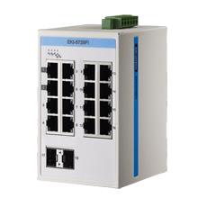 Advantech - Switch supervisable Modbus TCP 16 ports RJ45 GE + 2 ports GE SFP + T° étendue