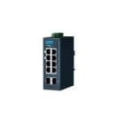 Advantech - Switch supervisable Modbus TCP, 8 ports RJ45 GE+ 2 ports GE SFP + T° étendue