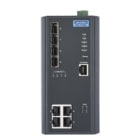 Advantech - Switch manageable 4 ports RJ45 POE 100Mbits + 4 SFP