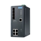 Advantech - 4FE PoE and 4G SFP Managed Ethernet Switch, IEEE802.3af/at, 46~57VDC, -40~75?