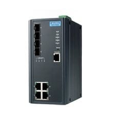 Advantech - Switch 4GE + 4G, LAN Manageable,Température étendue