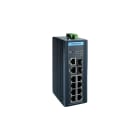 Advantech - Switch TSNadministrable 8 ports GE + 2 ports SFP combo Cuivre/SFP + T° étendue