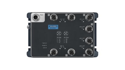 Advantech - Switch non manageable EN501555 8 ports RJ45 100Mbits