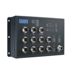 Advantech - Switch 8FE PoE + 2GE (1 bypass) LAN Manageable E N50155 72-110 VDC