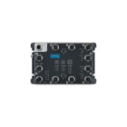 Advantech - Switch 10GE PoE (1 bypass), LAN Manageable, EN50155, 24-110 VDC