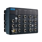 Advantech - Switch 12FE PoE + 4GE (2 bypass) LAN Manageable EN50155 24-110VDC IP67