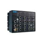Advantech - Switch 16GE PoE (2 bypass) LAN Manageable EN5015 5 24-110VDC