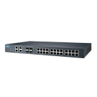 Advantech - Switch Industriel 24 port Gigabit RJ45 et 4 ports Gigabit combo RJ45 <-> SFP