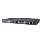 Advantech - Switch Industriel 24 port Gigabit RJ45 et 4 portsGigabit combo RJ45 <-> SFP