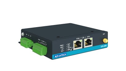 Advantech - Routeur 4G, CatM1, GLOBAL, 2x ETH