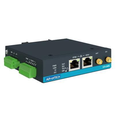 Advantech - ICR-2400, LATAM, 2x Ethernet , 1x RS232, 1x RS485, Metal, Without Accessories