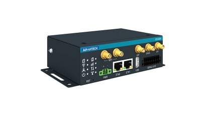 Advantech - Routeur cellulaire 4G Cat 6 double SIM, 2 ports Ethernet, 2 séries, Wi-Fi, 2