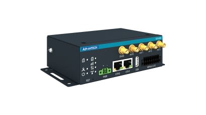 Advantech - Routeur 5G, GLOBAL, 2× ETH, 2× RS232/RS485, USB, SD, Without Accessories