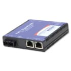 Advantech - Mini PoE+ Media Converter, 1000Mbps, Single mode 1310nm, 15km, SC (also known