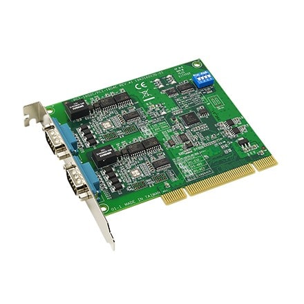 Advantech - Carte PCI de communication 2 ports RS-232,protection électrostatique