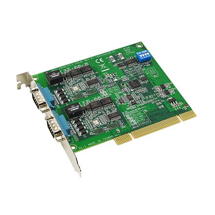 Advantech - Carte PCI de communication 2 ports RS-232 protection électrostatique surtension