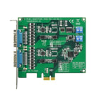 Advantech - Carte PCIe de communication, 2 ports RS-232/422/485, protection électrostatique
