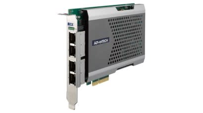 Advantech - 4-ports PCI Express PoE+ GigE Vision Frame Grab