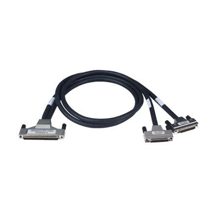 Advantech - Câble liaison PCI, Connecteur 100 vers 2x50contacts SCSI,  blindé, 1m, UL
