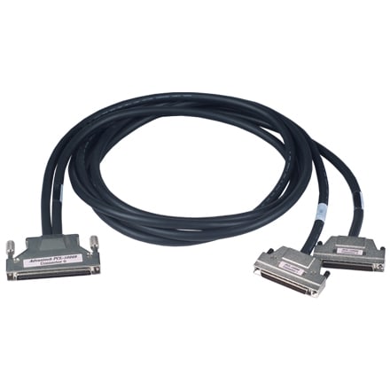 Advantech - Câble liaison PCI Connecteur 100 vers 2x68 contacts SCSI  blindé 2m UL